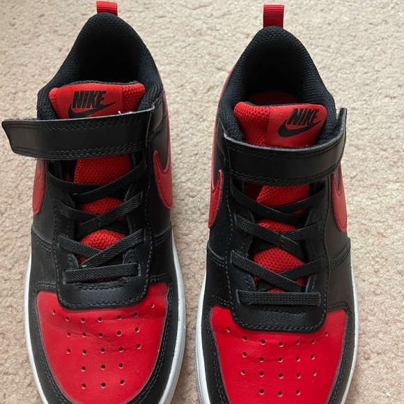 KIDS' NIKE LITTLE KID COURT BOROUGH LOW RECRAFT SNEAKERS(2y) - Picture 2 of 6